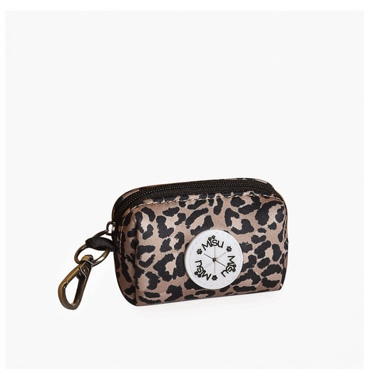 Misu Leopard Waste Bag Holder תיק לשקיות מנומר