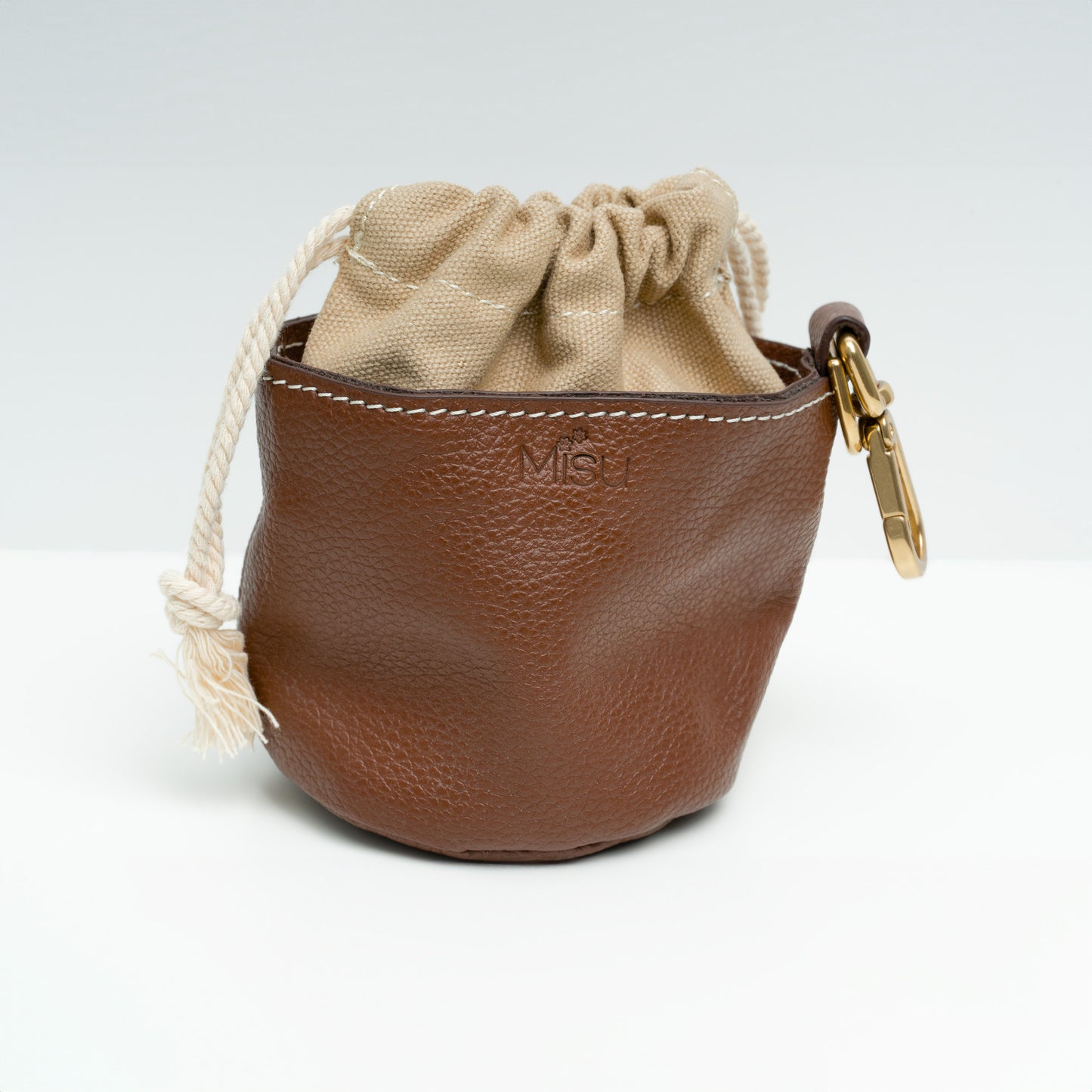 Misu Leather Waste Bag