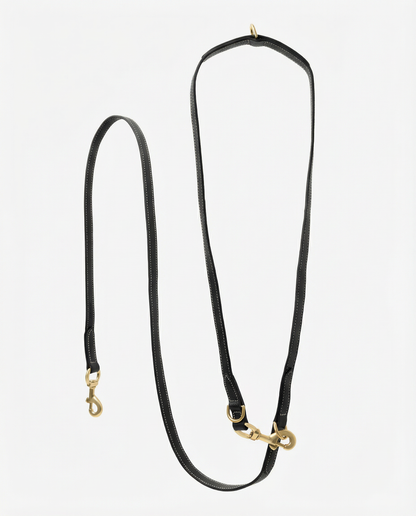 Leather Cross Body Leash - רצועת קרוס מעור לכלב (מגיע ללא התיק)