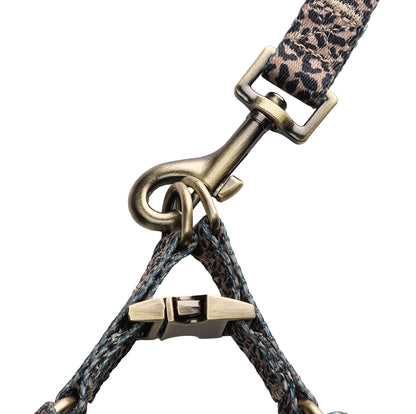 Leopard Harness רתמה מנומרת לכלב